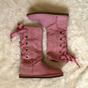 Ugg Pink Ballerina Boot